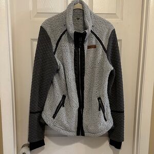 Obermeyer Gray Stella Fleece Jacket ⛷️ ❤️ Luxury Find